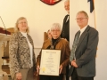Former 61st Rep. Ruth Fahrbach awards citation to congregational leaders