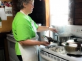 Judy Holcomb  made the soup