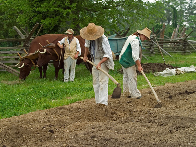 Colonial farmers founded our church.