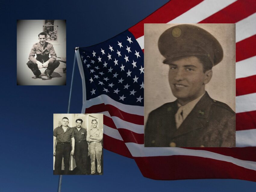 Memorial Day slide celebrating WWII veteran Joe DeSerio