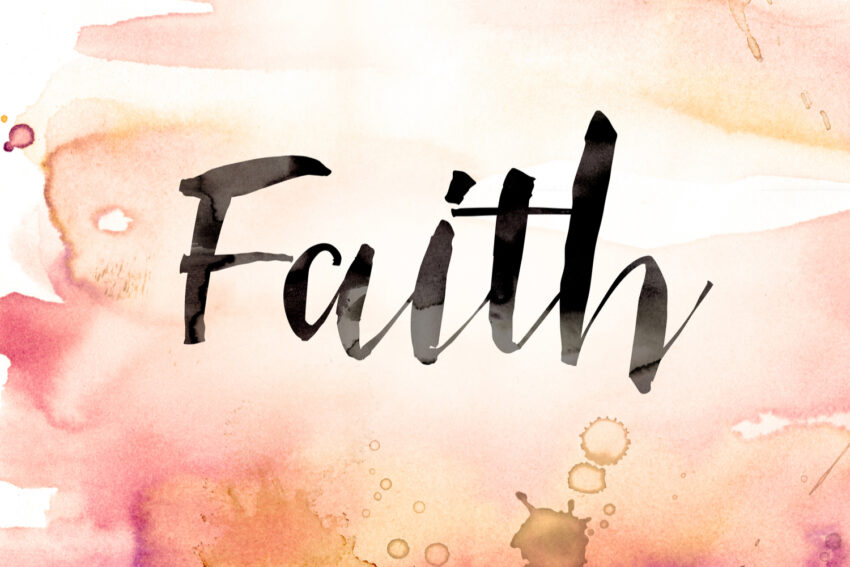 Faith helps us through