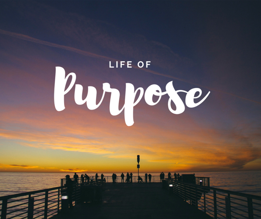 Sunset with Life of Purpose